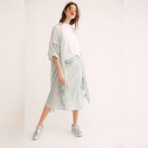 Free People Nightbird Burnout Duster
